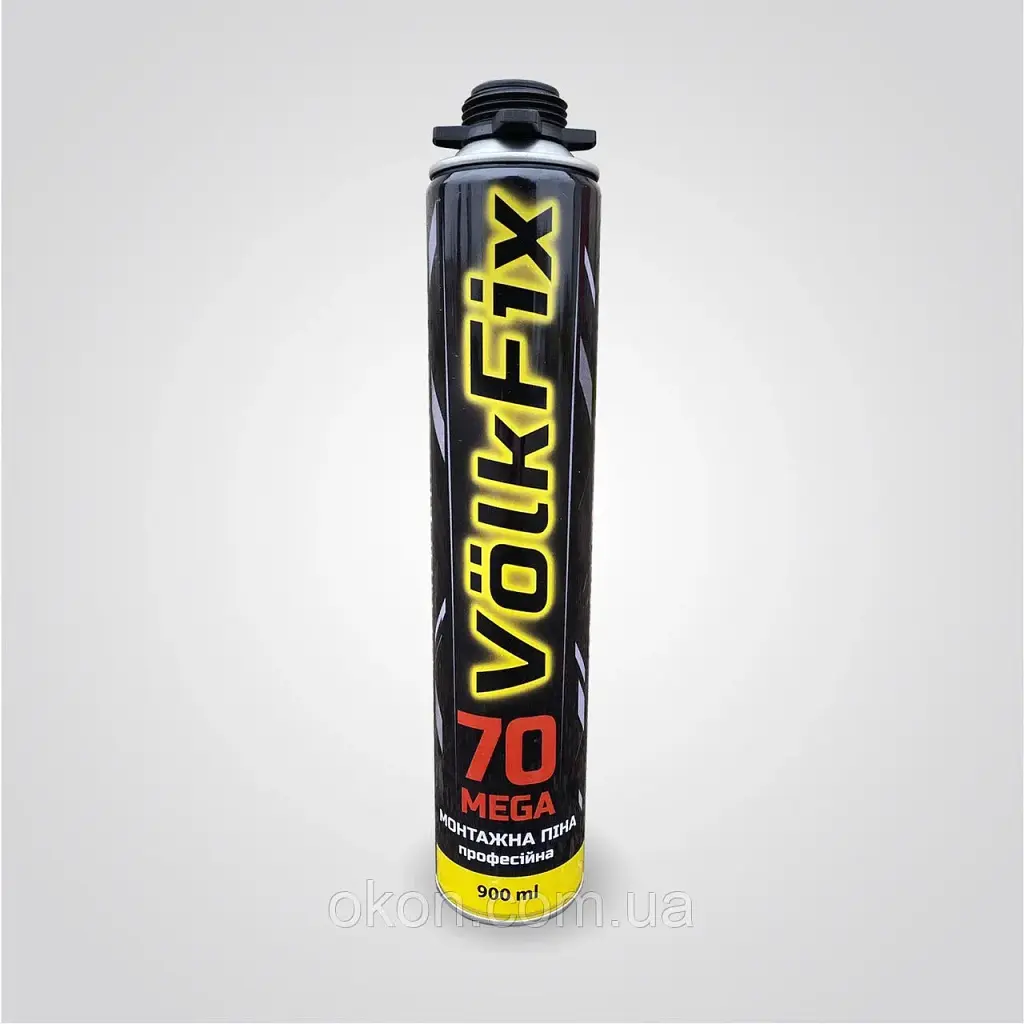 Пена монтажная VolkFix mega 70L 900 ml 36 баллонов (3 ящика) - фото 2