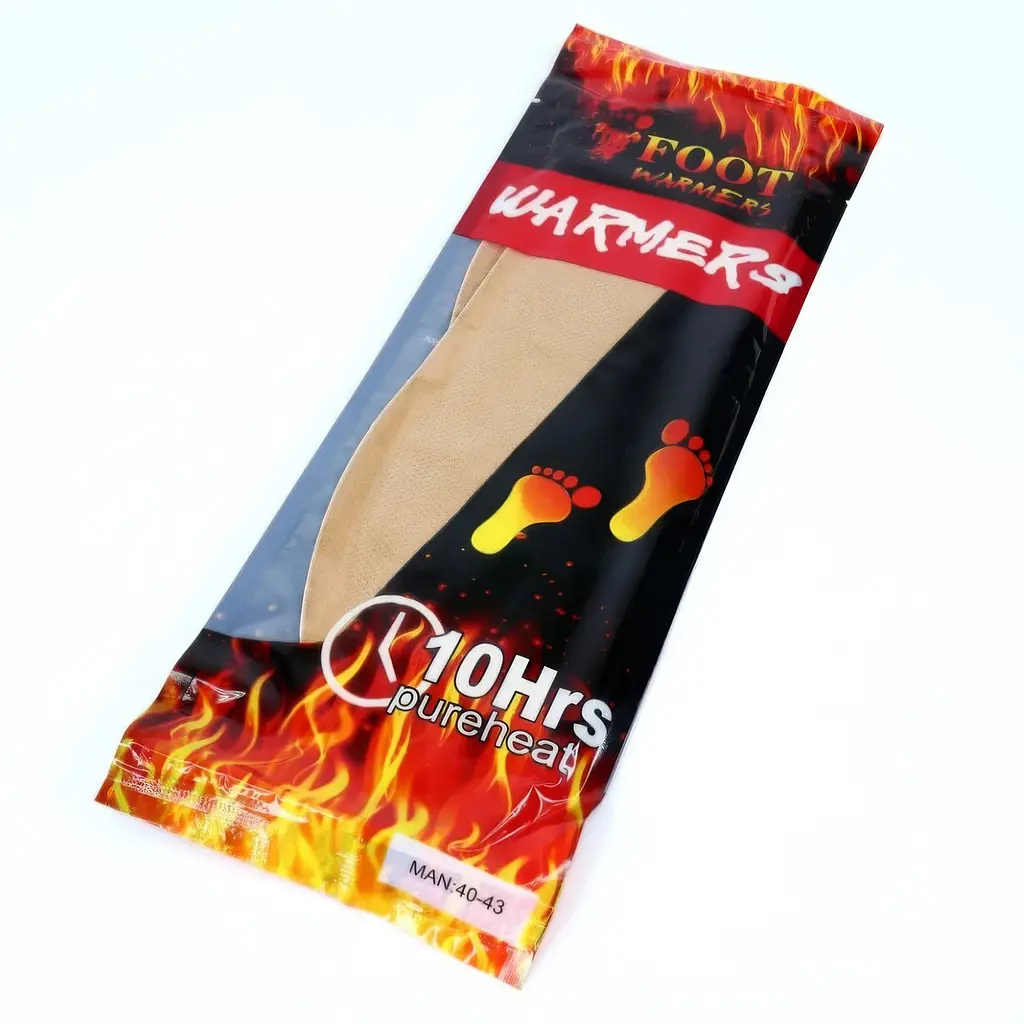 Термоустілки для взуття Heat Insoles HI-39, хімічні, розмір 36–39, одноразові, діють до 10 годин - фото 2
