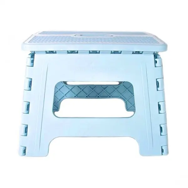 Табурет розкладний Stenson R88945 30х24х22 см блакитний (26142) - фото 3
