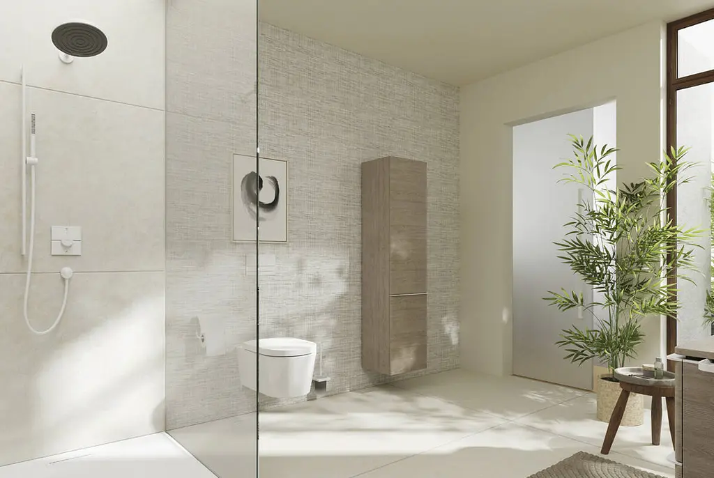 Душова штанга Hansgrohe Unica 90 см со шлангом matt white 24405700 - фото 4