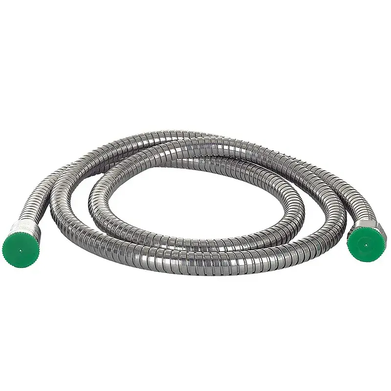 Шланг для душа 1/2" SS розтяжний з підшипником 150-180см AQUATICA XB-9353 (9792040) - фото 2
