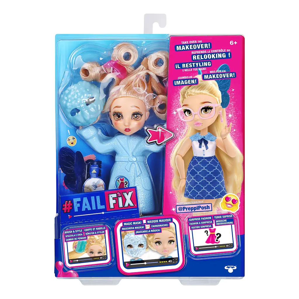 Игровой набор с куклой Failfix Total Makeover Школьница (12804) - фото 3