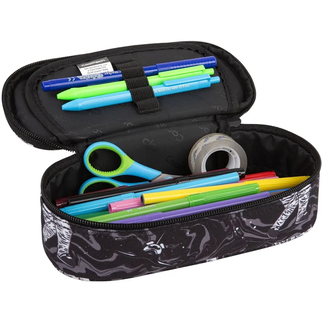 Пенал на блискавці CoolPack Campus Astronaut з органайзером для ручок 23x9x5 см (F062932) - фото 2