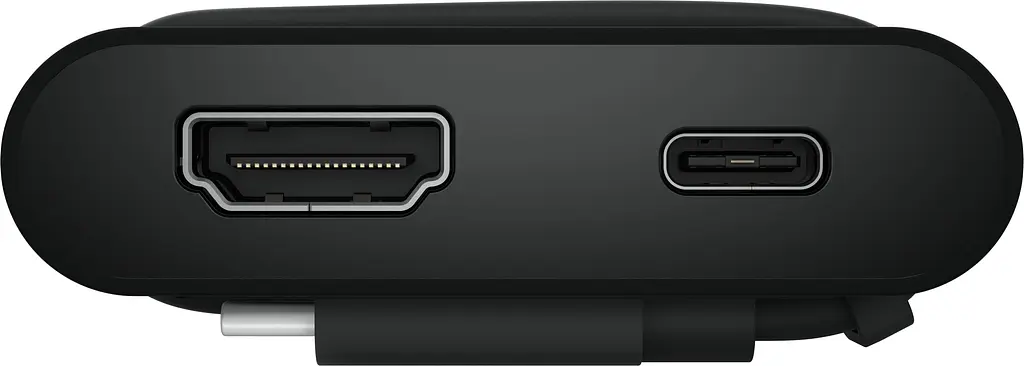 Dell Адаптер Dell Pro 4-in-1 USB-C Travel Hub-DA225 - фото 3