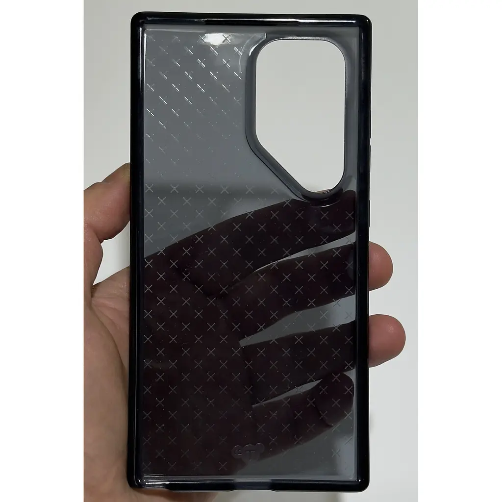 Оригінальний протиударний чохол Tech21 Evo Check для Samsung Galaxy S24 Ultra (6.8") Black - фото 8