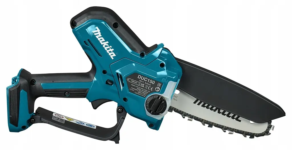 Пила ланцюгова акумуляторна Makita DUC150 BEO3 (15 см, 8 м/с, 320 Вт, BL, LXT, комплект) - фото 6