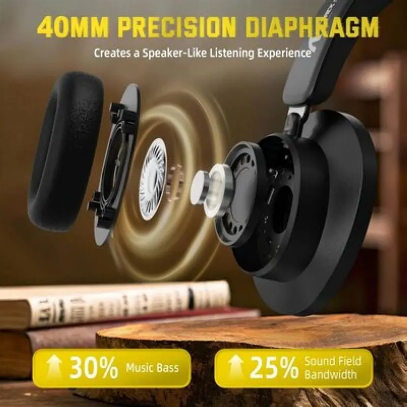 Навушники Attack Shark G500 Wireless (AS-G500-B) Black - фото 6