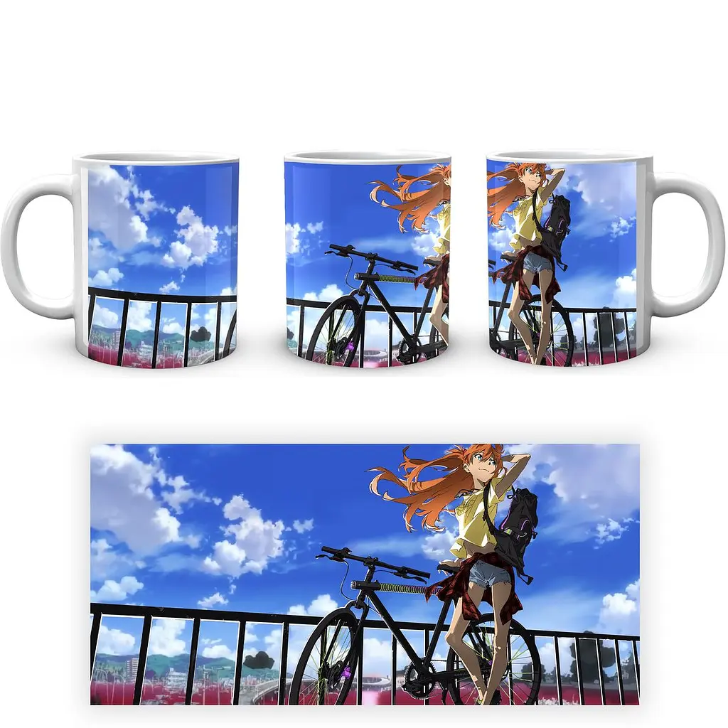 Кружка GeekLand Evangelion Евангелион Рей EVA 002.24 330 мл белая - фото 4