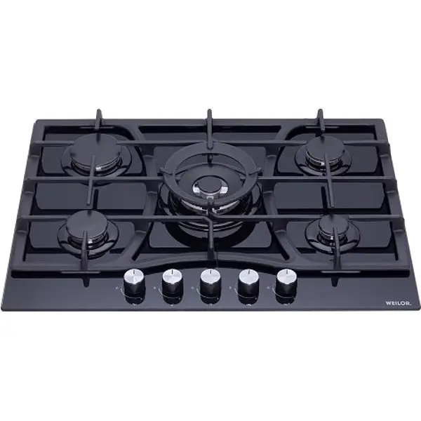 Варильна поверхня Weilor GG W 714 газова BL - фото 2