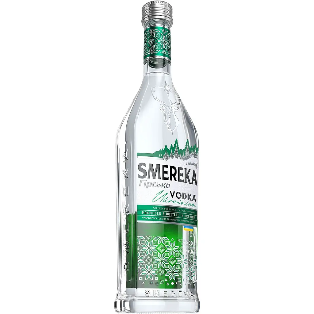 Горілка Smereka Гірська особлива, 40%, 0,5 л - фото 2