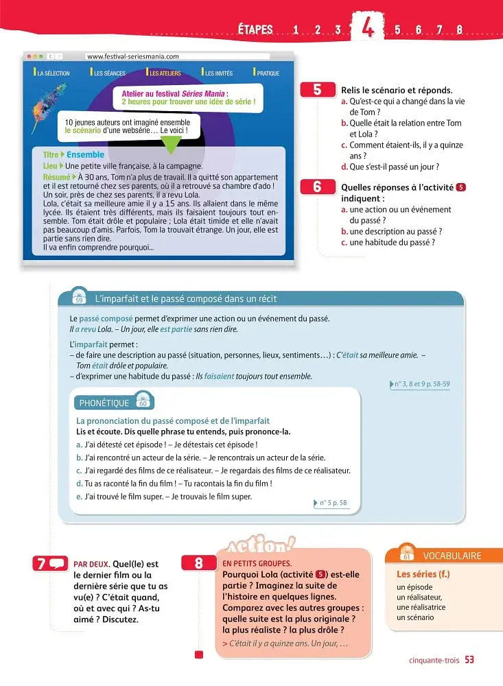Adomania. Niveau 3 Livre de l'eleve + DVD-ROM - фото 5