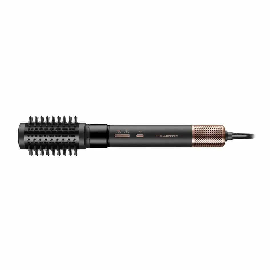 Rowenta Фен-щітка Rowenta Air Shape, 1300Вт, 3 режими, іоніз-я, хол. обдув, 4 насадки, кераміка, чорно-золотий - фото 3