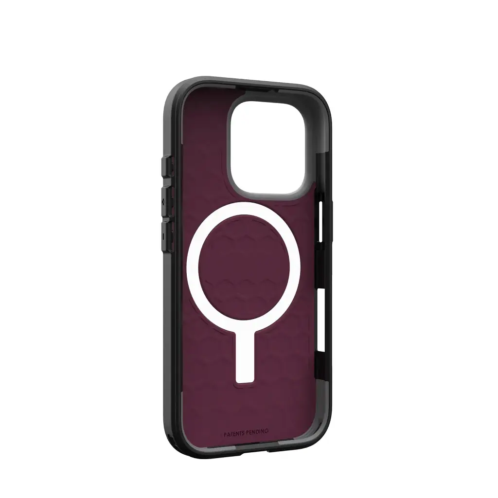 Чохол-накладка Urban Armor Gear Civilian Magsafe для Apple iPhone 16 Pro Bordeaux (114444119049) - фото 5