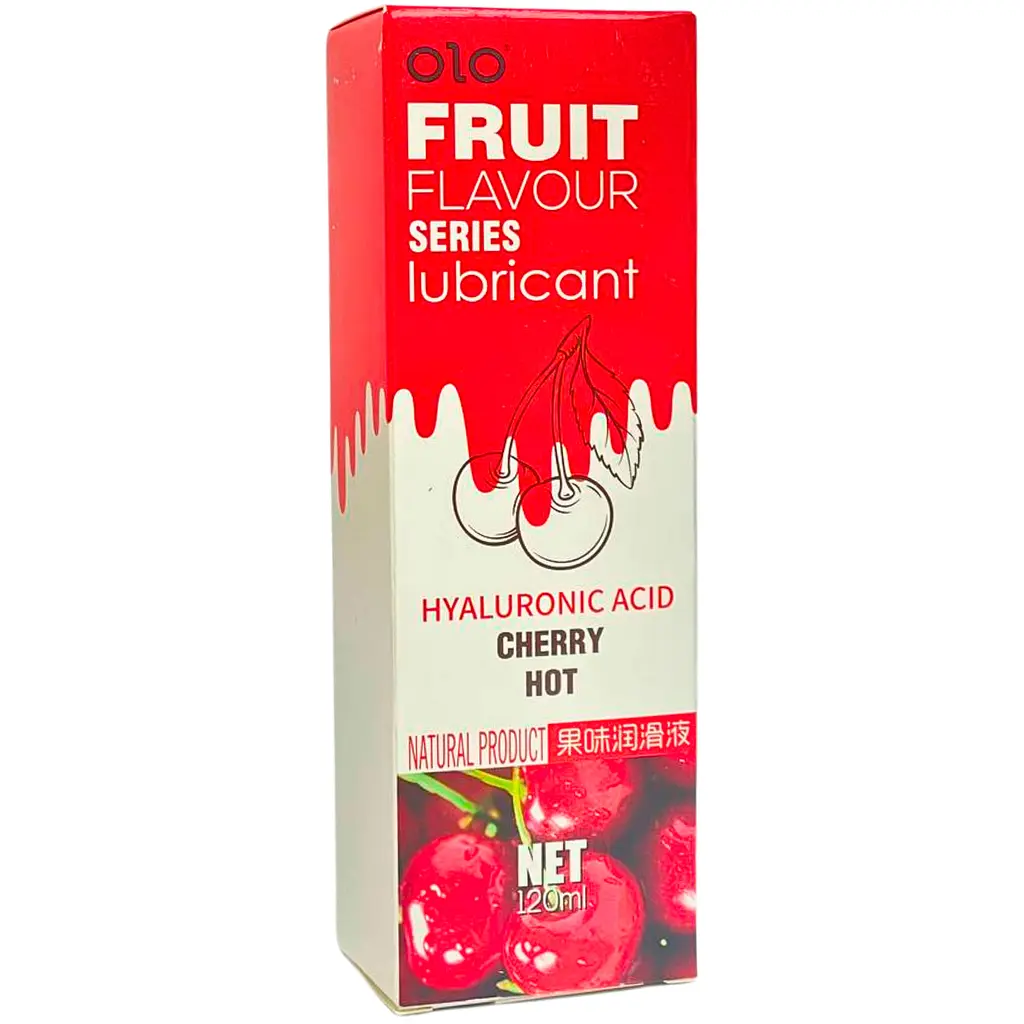 Оральный лубрикант Olo Fruit со вкусом вишни 120 мл (ROZ6501053495) - фото 2