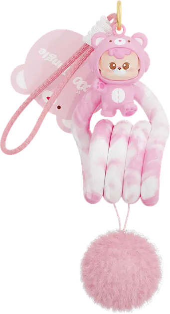 Колекційна фігурка з кільцем Tangle x diudiu baby Abebe Bear Blind Box (HWTANGLEDDP01) - фото 9