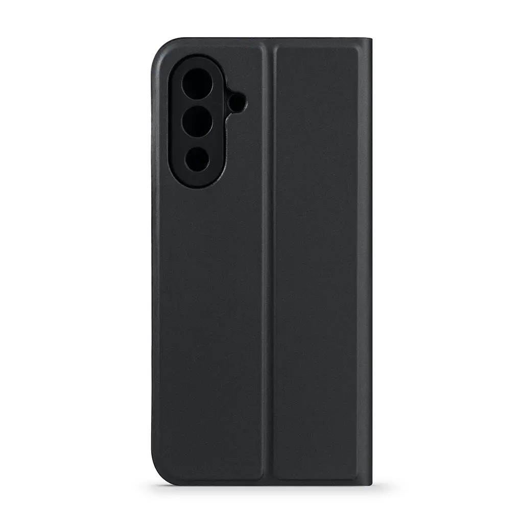 Чехол-книжка для Samsung Galaxy A17 4G (A175), OneFold Case, черный, из экокожи (PU) и TPU, с магнитом, с подставкой и отделением для карт, трансформируемый в подставку, противоударный, защита всего корпуса, ArmorStandart (ARM86546) - фото 2