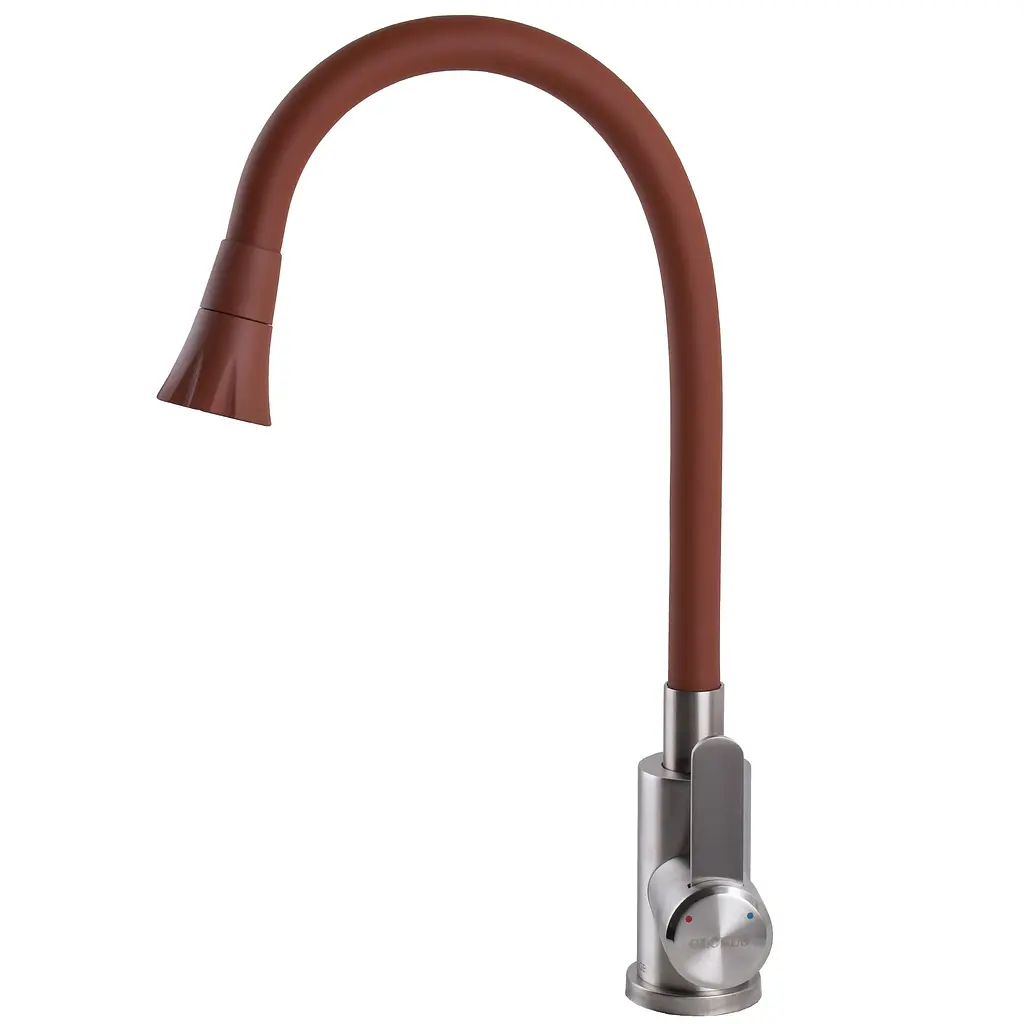 Змішувач для кухні Globus Lux WIEN SBT2-203SA-R10 Коричневий - фото 3