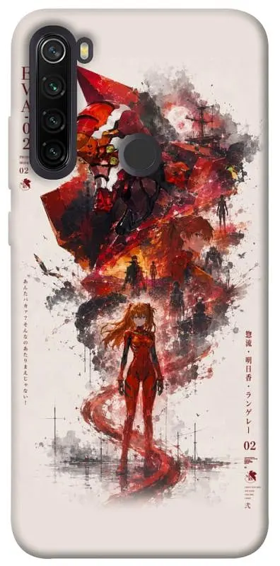 TPU чохол Demsky Red eclipse для Xiaomi Redmi Note 8T