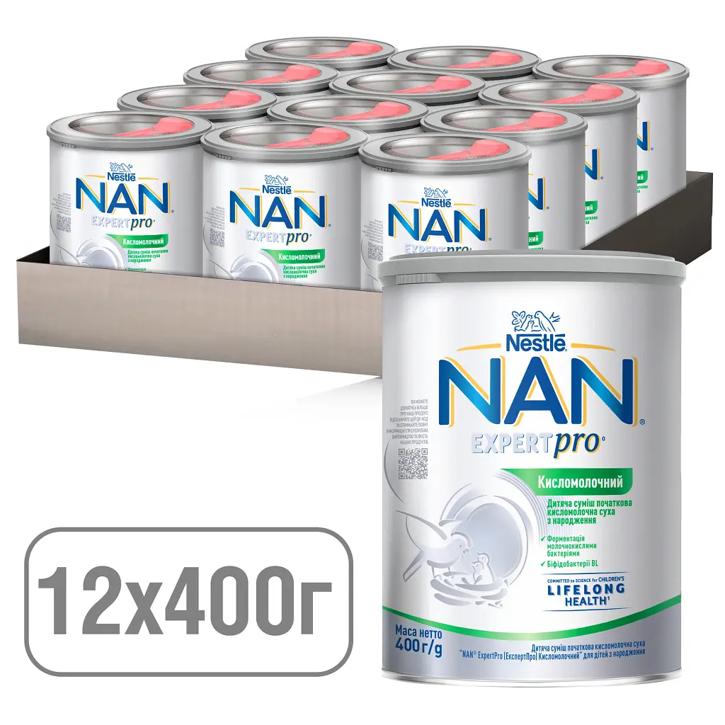 Дитяча суміш Nestle NAN ExpertPro Кисломолочна 400 г (1000007) - фото 7