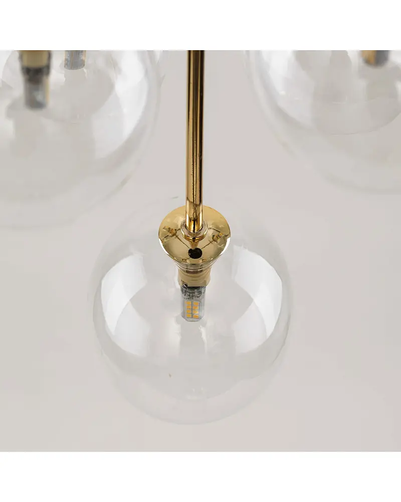 Підвісний світильник TK Lighting 5943 Nilos G9 5x6W IP20 Bk - фото 4