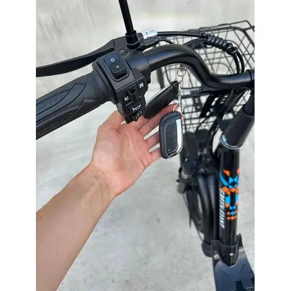 Электровелосипед Green Giant U18" 600W 48V 18Ah + грузовой усиленный багажник черный - фото 4