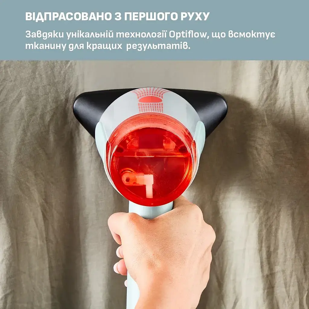 Отпариватель компактный Tefal AeroSteam 1400Вт, 100мл, постоянная пара – 20гр, светло-зеленый teh0016181 - фото 5