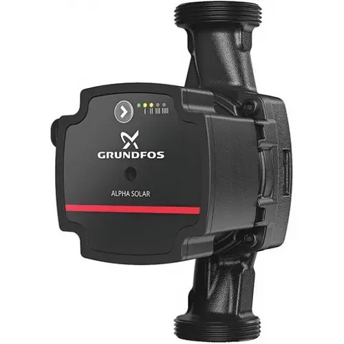 Циркуляційний насос Grundfos Alpha Solar 25-75 180 (98989300) - фото 2