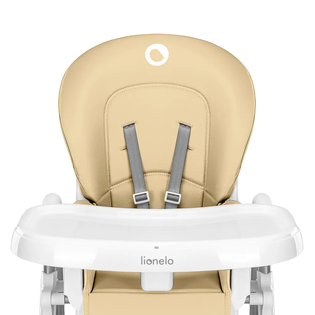 Стільчик для годування Lionelo Linn Plus бежевий з білим (LO.LI01) - фото 12