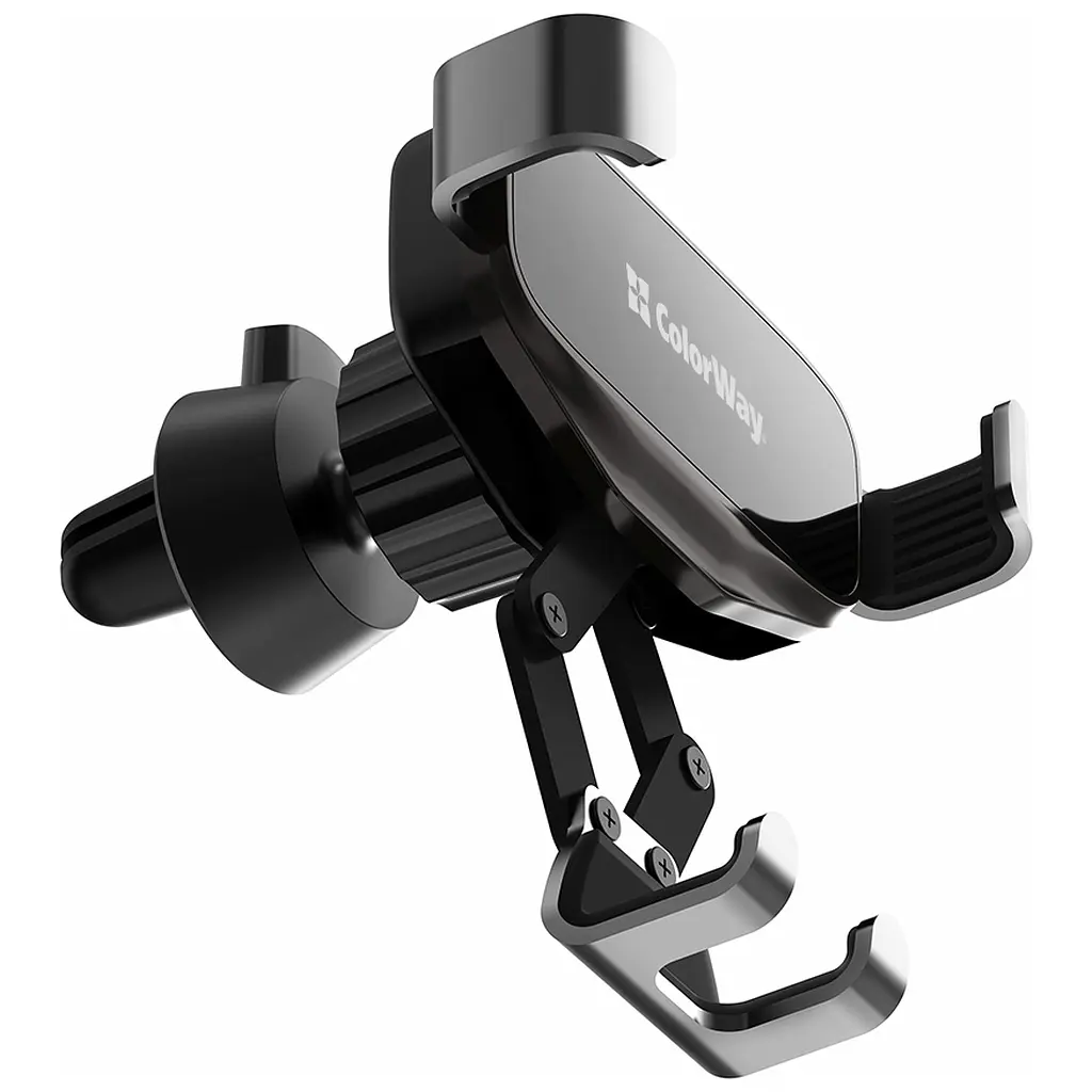 Універсальний автотримач ColorWay Gravity Mechanical Car Mount Black (CW-CHG18-BK) - фото 4
