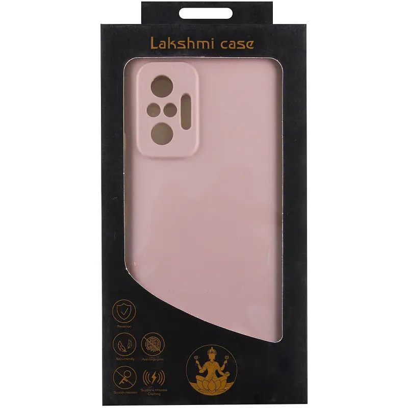 Чохол Lakshmi Silicone Cover Full Camera (AAA) with Logo для Xiaomi Redmi Note 10 Pro / 10 Pro Max Рожевий / Pink Sand - фото 5