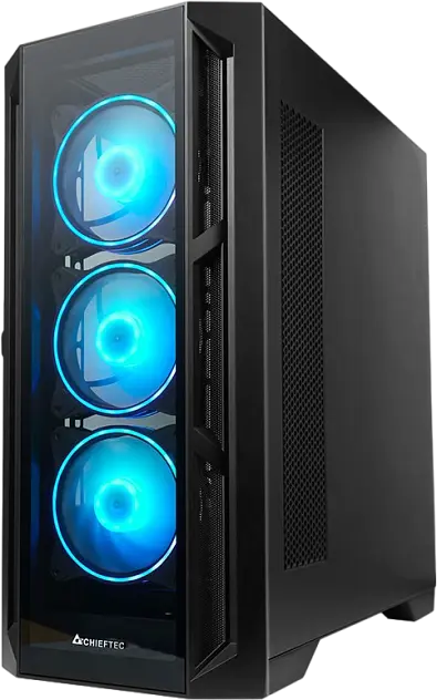 Корпус Chieftec Apex ARGB Black (GA-01B-TG-OP) - фото 2