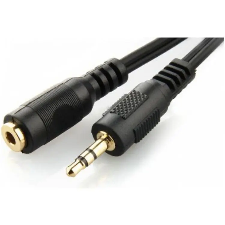 Кабель мультимедійний 3.5mm M to 3.5mm F 5.0m Cablexpert (CCA-421S-5M)