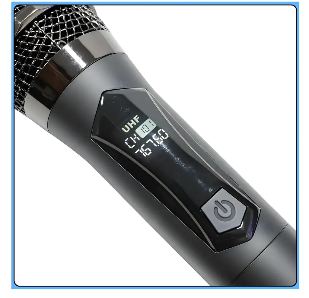 Бездротові мікрофони UHF TTD-M12 ∙ Караоке-система UHF TTD-M12 на два мікрофони - фото 4