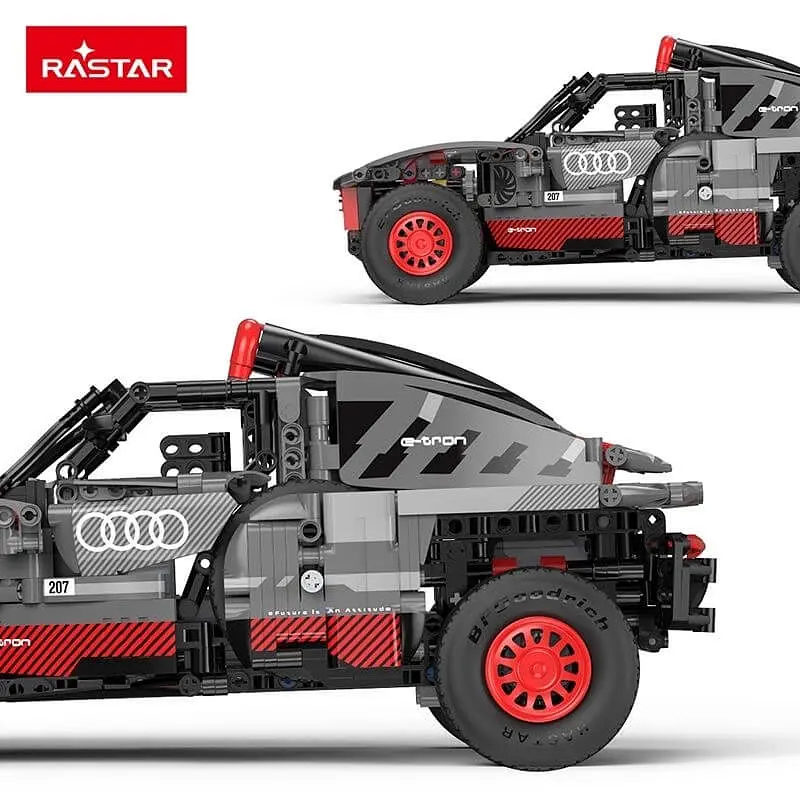 Конструктор RASTAR Audi Qetron на радиоуправлении 1046 шт. блоков черный 92700 - фото 2