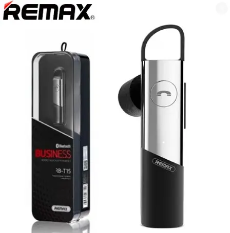 Бездротова Bluetooth-гарнітура Remax RB-T15 Silver - фото 7