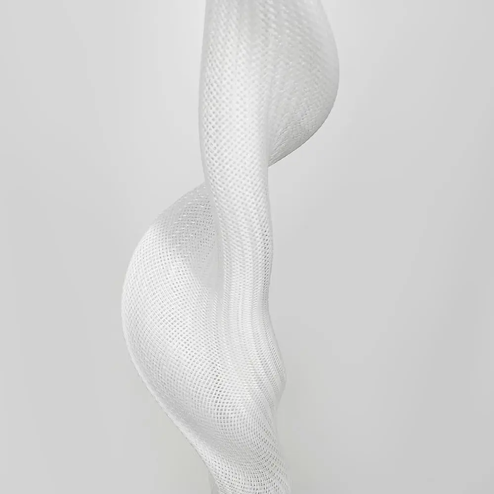 Світлодіодний світильник у латунному корпусі із білою сіткою 60 см | Арт. DE36/600 V WT | Line F - фото 3