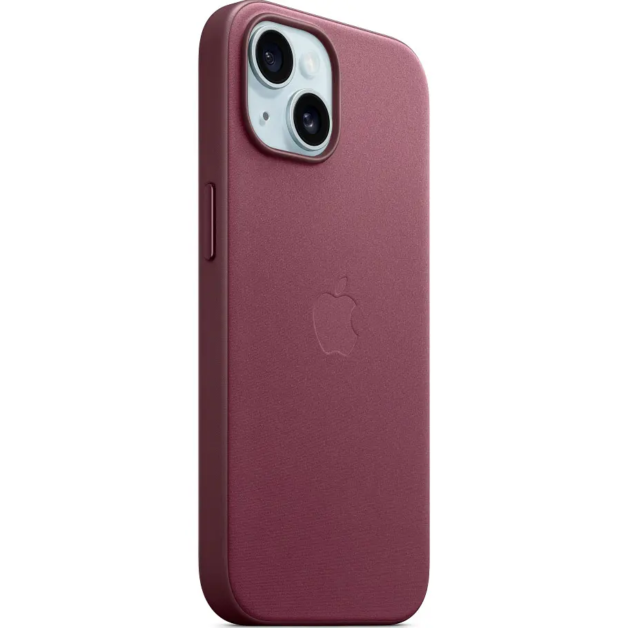 Чохол FineWoven Case with MagSafe для iPhone 15 Mulberry AAA [94496] - фото 2