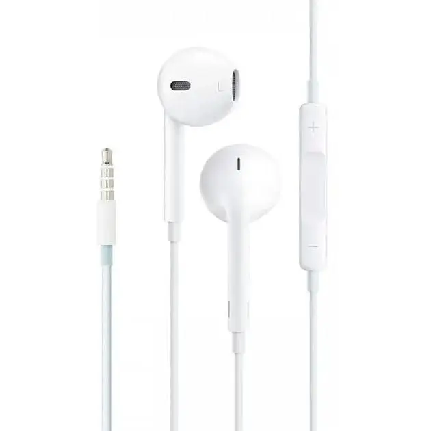 Навушники-гарнітура Foxconn Earpods Remote Mic для iPhone 5/5S White MD827 - фото 2
