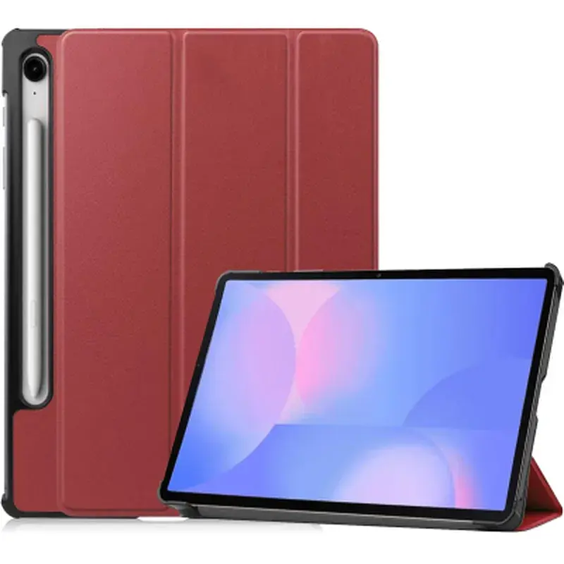 Чохол до планшета BeCover Smart Case Samsung Galaxy Tab S10 FE Plus (SM-X620/SM-X626) 13.1" Red Wine (713385) - фото 8