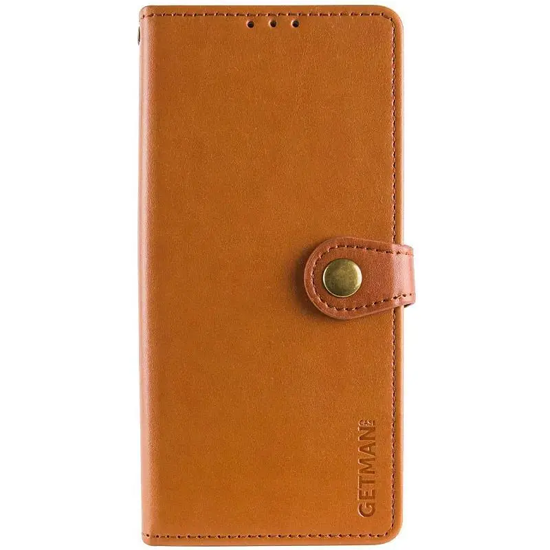 Шкіряний чохол-книжка GETMAN Gallant (PU) для Samsung Galaxy S24 Коричневий
