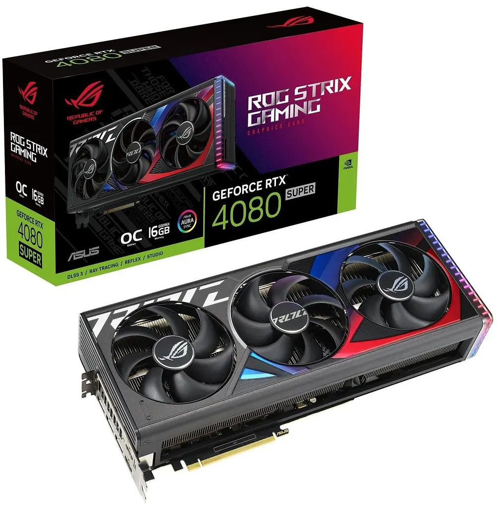 Видеокарта ASUS RTX 4080 SUPER 16Gb ROG STRIX OC (ROG-STRIX-RTX4080S-O16G-GAMING) (GDDR6X, 256 bit, PCI-E v4.0 x16) Б/у - фото 10