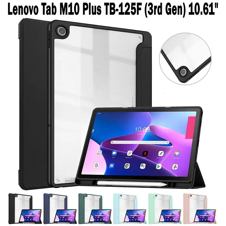 Чохол-книжка BeCover Soft Edge з кріпленням для стілусу для Lenovo Tab M10 Plus TB-125F 3rd Gen /K10 Pro TB-226 10.61" Rose Gold (708369) - фото 5