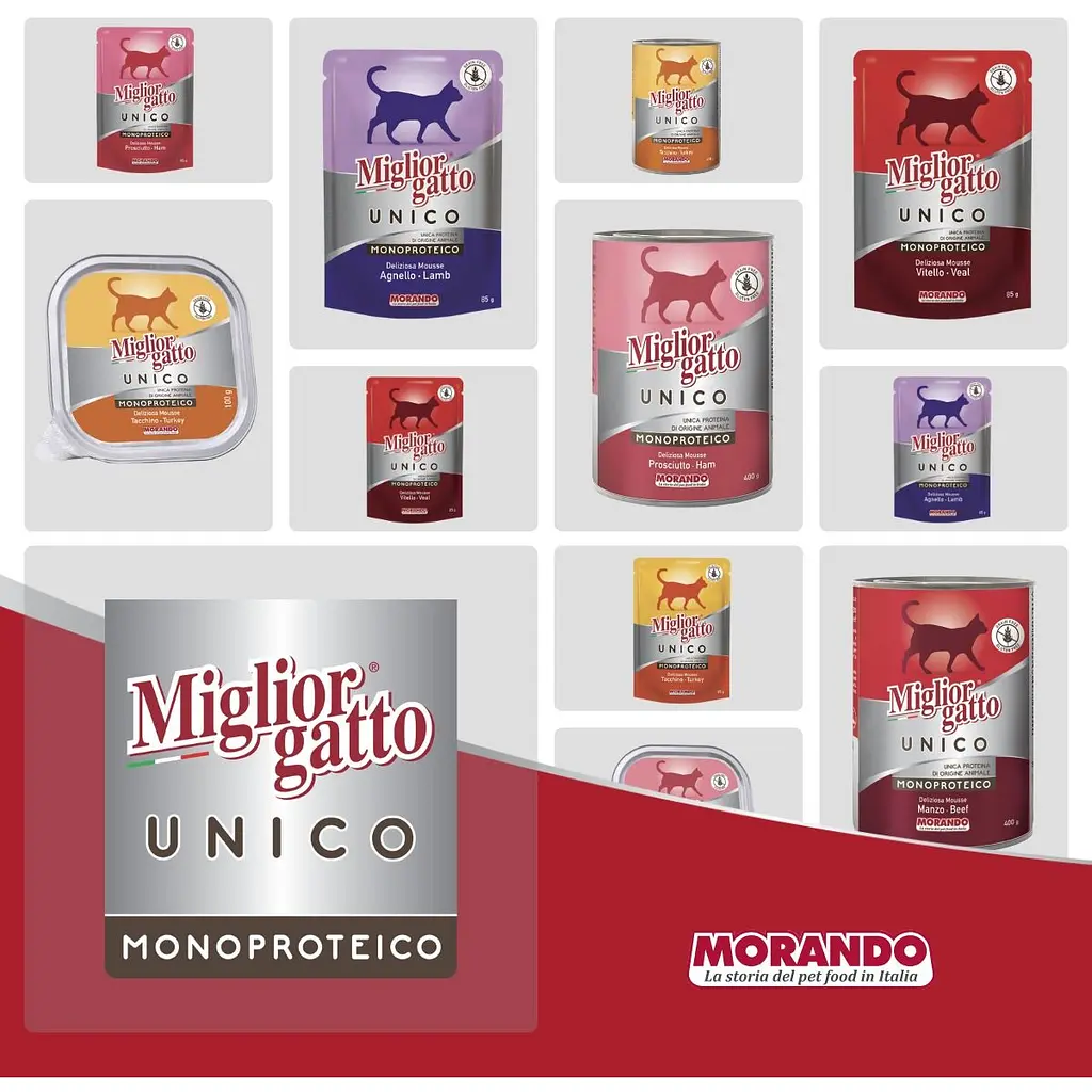 Влажный корм для кошек Morando Migliorgatto Unico Rustic индейка 400 г - фото 4