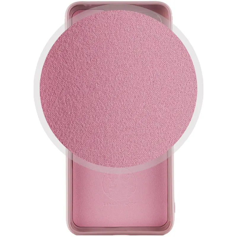Чехол Silicone Cover Lakshmi Full Camera (AA) для Xiaomi Redmi Note 14S Розовый / Pink Sand - фото 3