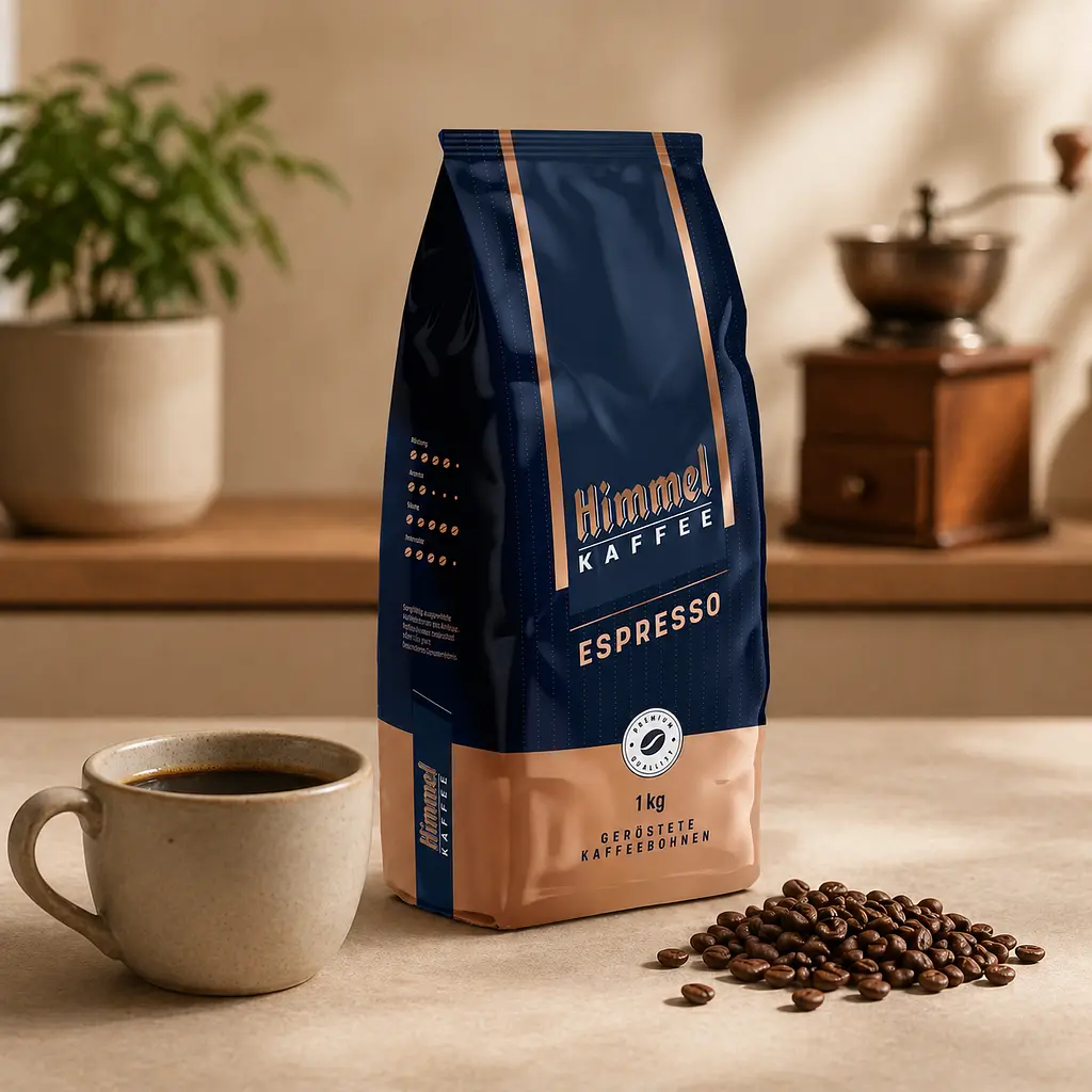 Кава зернова Himmel Kaffee Espresso 1 кг для кавомашини, еспресо, американо та капучино - фото 4