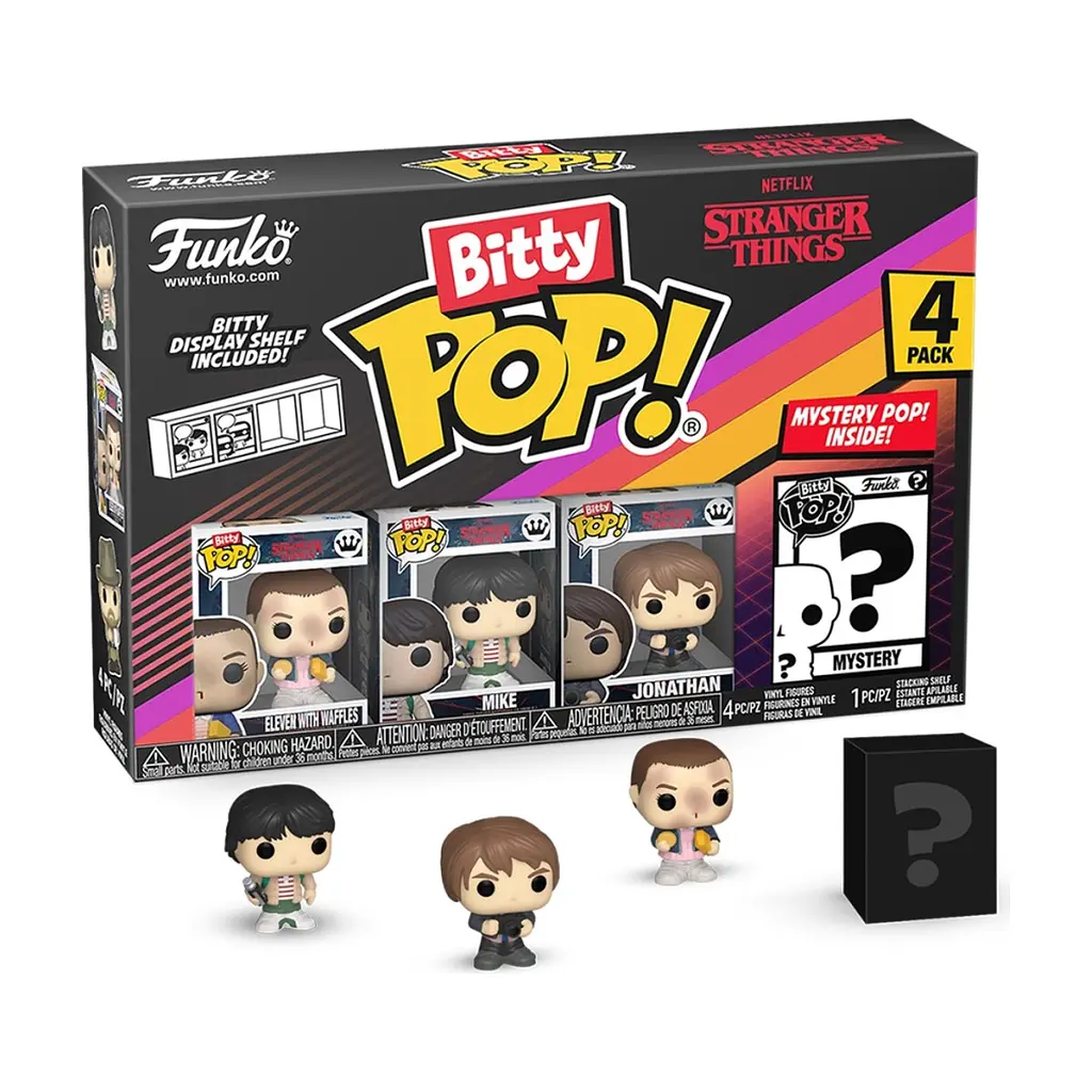 Фігурка Funko Pop набір Bitty POP! - Одинадцять (4 фігурки в асортименті) (83663)