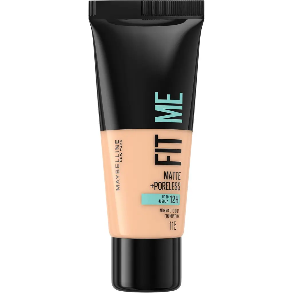 Тональный крем Maybelline New York Fit Me Matte Poreless Foundation тон 115 (Ivory) 30 мл - фото 1