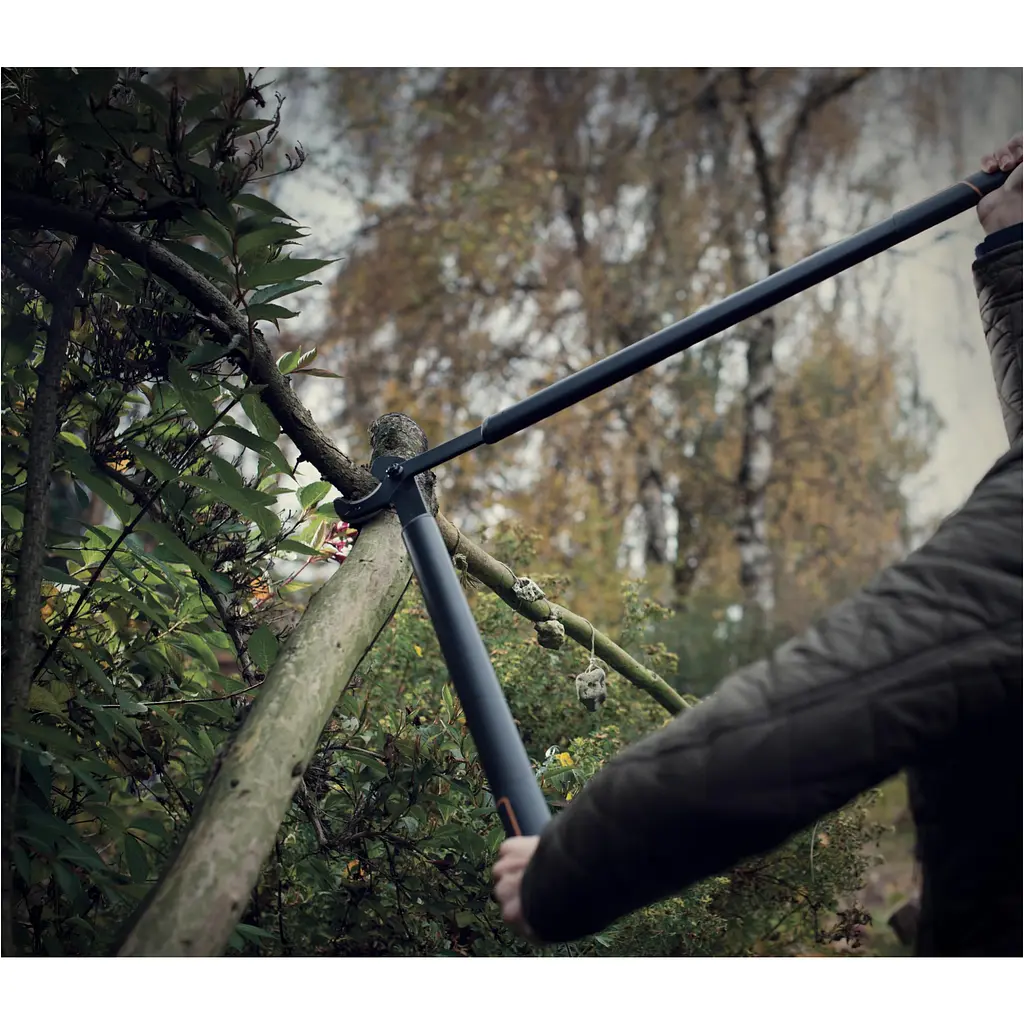 Сучкоріз контактний Fiskars SingleStep L39-L з загнутими лезами (1001430) - фото 4