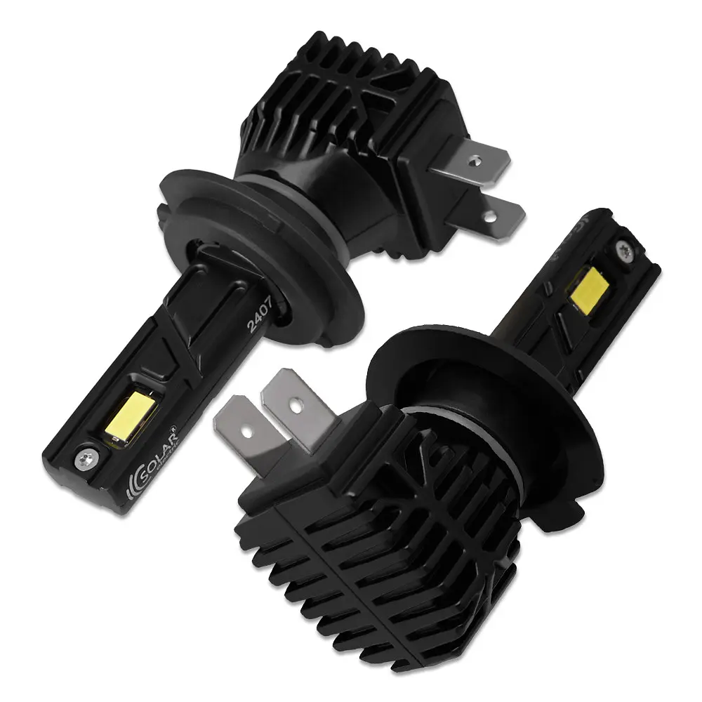 Автолампа Solar LED H7 12/24V 30W 3000 Lm 6500K CSP3570 2 шт. (8407S2) - фото 3