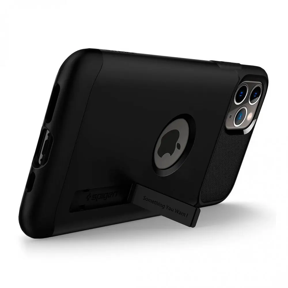 Чохол протиударний із підставкою Spigen Slim Armor 077CS27107 для iPhone 11 Pro (5.8") Black - фото 8